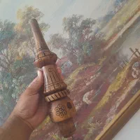تنه گردو قلیان نو طرح دار سنتی  سایز ۳۰|کلکسیون و سرگرمی|شاهرود, |دیوار