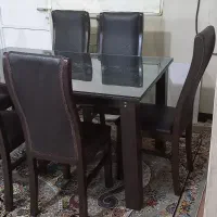 میزنهارخوری ۶ نفره بدون خط خوردگی و شکستگی