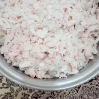 روغن پی و جزغاله گوسفندی.