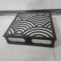 لوستر سقفی چوبی