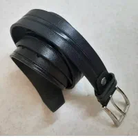 حراج کمربند چرم طبیعی همراه با سگک استیل