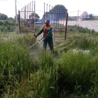 علفتراشی باغ و زمین کشاورزی