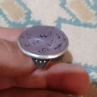 انگشتر عقیق کبود کار دست