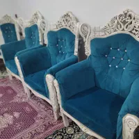 مبل سلطنتی9نفره|مبلمان خانگی و میز عسلی|کرمانشاه, |دیوار