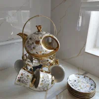 فنجان و نعلبکی وقوری
