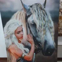 دو عدد تابلو رخ زیبا