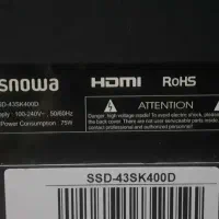 مین برد و بک لایت تلویزیون اسنوا مدل SSD43SK400