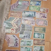 کلکسیون اسکناس و سکه قدیمی ایرانی خارجی