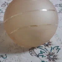 دو عدد حباب لوستر شیشه ای در حد نو|لوستر و چراغ آویز|مشهد, یوسفیه (شهرک غرب)|دیوار