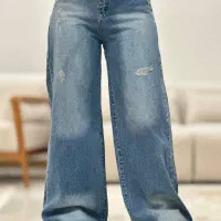 شلوار واید و بگ فول جین اصل فقط850|لباس|دزفول, |دیوار