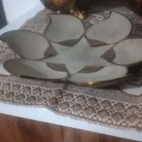 ظروف دکوری طلایی|صنایع دستی و سایر لوازم تزئینی|علیآباد کتول, |دیوار