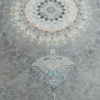 فرش طوسی حاشیه طلایی  ۹ متری ۳عدد ۱۲۰۰ شانه|فرش|ابهر, |دیوار