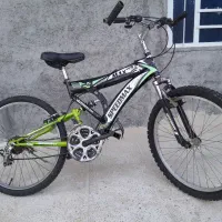 دوچرخه کمک فنردار  سایز ۲۴|دوچرخه، اسکیت، اسکوتر|علامرودشت, |دیوار