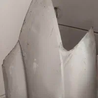 گلگیر تیبا سمت راننده نقره ای فابریک|قطعات یدکی و لوازم جانبی|فردیس, منظریه|دیوار