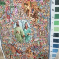 قالیچه ابریشمی|فرش|شهرکرد, |دیوار