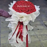 باکس و دسته گلِ رز ربانی