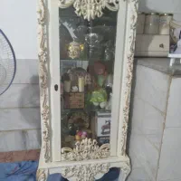 ویترین  چراغ دار|بوفه، ویترین، کنسول|پاکدشت, پاکدشت (مامازند)|دیوار