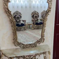 آینه و کنسول و شمعدان|بوفه، ویترین، کنسول|تبریز, |دیوار