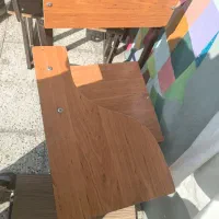 فروش فوری)تک صندلی دانشجویی)