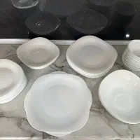 آرکوپال لومینارک اصل فرانسه ۲ دست|ظروف سرو و پذیرایی|تهران, شهرک الهیه غرب|دیوار