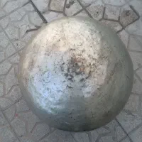 پاتیل مس قدیمی|کلکسیون اشیاء عتیقه|کاشان, پاقپان|دیوار