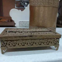 سطل آشجال و جا دستمالی|صنایع دستی و سایر لوازم تزئینی|قزوین, |دیوار