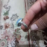 انگشتر عقیق سوسنی رکاب نقره ۹۲۵|جواهرات|سمنان, |دیوار