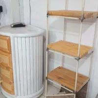 استند چوبی و فلزی