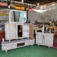 ست کامل آینه وکنسول میز تلویزیون جاکفشی همه رنگی|بوفه، ویترین، کنسول|شیراز, وزیرآباد|دیوار