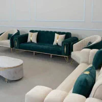 مبل راحتی 7نفره با طراحی زیبا خرید بدون بهره