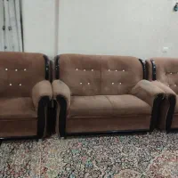 فروش مبل و میزجلو مبلی همراه با یک کشو جالباسی|مبلمان خانگی و میز عسلی|کرمان, |دیوار