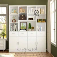 کتابخانه کشو دار و کمد دار مدل آوین