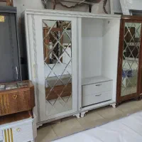 کمد ریلی عرض ۱۵۰ آینه پازل /رایگان /پخش چوب|جاکفشی، کمد، دراور|ارومیه, |دیوار