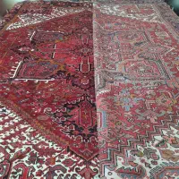 دوتخته فرش ۱۲متری دستبافت خوشرنگ و تمیز