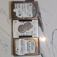 دو هارد لپتاپی و یک هارد sas