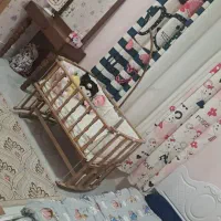 تخت خواب نوزاد تا ۴سالگی|تخت و صندلی بچه|خرمشهر, |دیوار