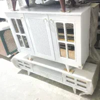 ست میزتلوزیون آیینه کنسول مدل پنجره ای