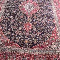 فرش دستباف لاکی سورمه ای آنتیک