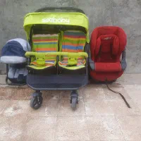 کالسکه دوقلو،صندلی ماشین،کریر