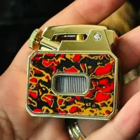 فندک بنزینی هانست مخزن شیشه‌ای تهران زیپو