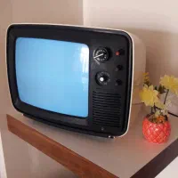 تلویزیون قدیمی سیاه وسفید|تلویزیون و پروژکتور|بیرجند, |دیوار