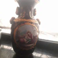 گلدان طلا کوب