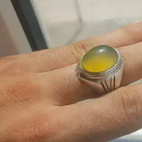 انگشتر عقیق انگوری کهنه