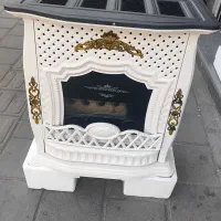 بخاری گازی طرح شومینه 24000|بخاری، هیتر، شومینه|ارومیه, |دیوار