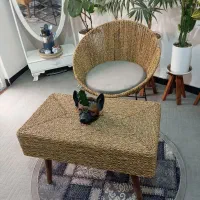 میز و صندلی حصیری