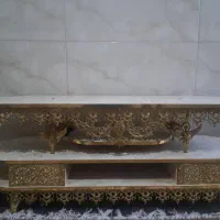 میزتلویزیون برنجی .بهبهی