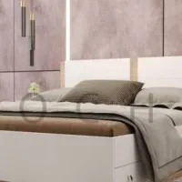 تخت دونفره به همراه تشک