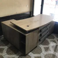 میز مدیریت ال محکم و بادوام ۳تیکه