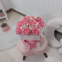 گل رز ربانی|گل مصنوعی|ارومیه, |دیوار