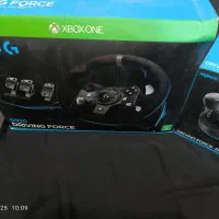 فرمان بازی Logitech g920 + دنده(shifter)|کنسول، بازی ویدئویی و آنلاین|مرند, |دیوار